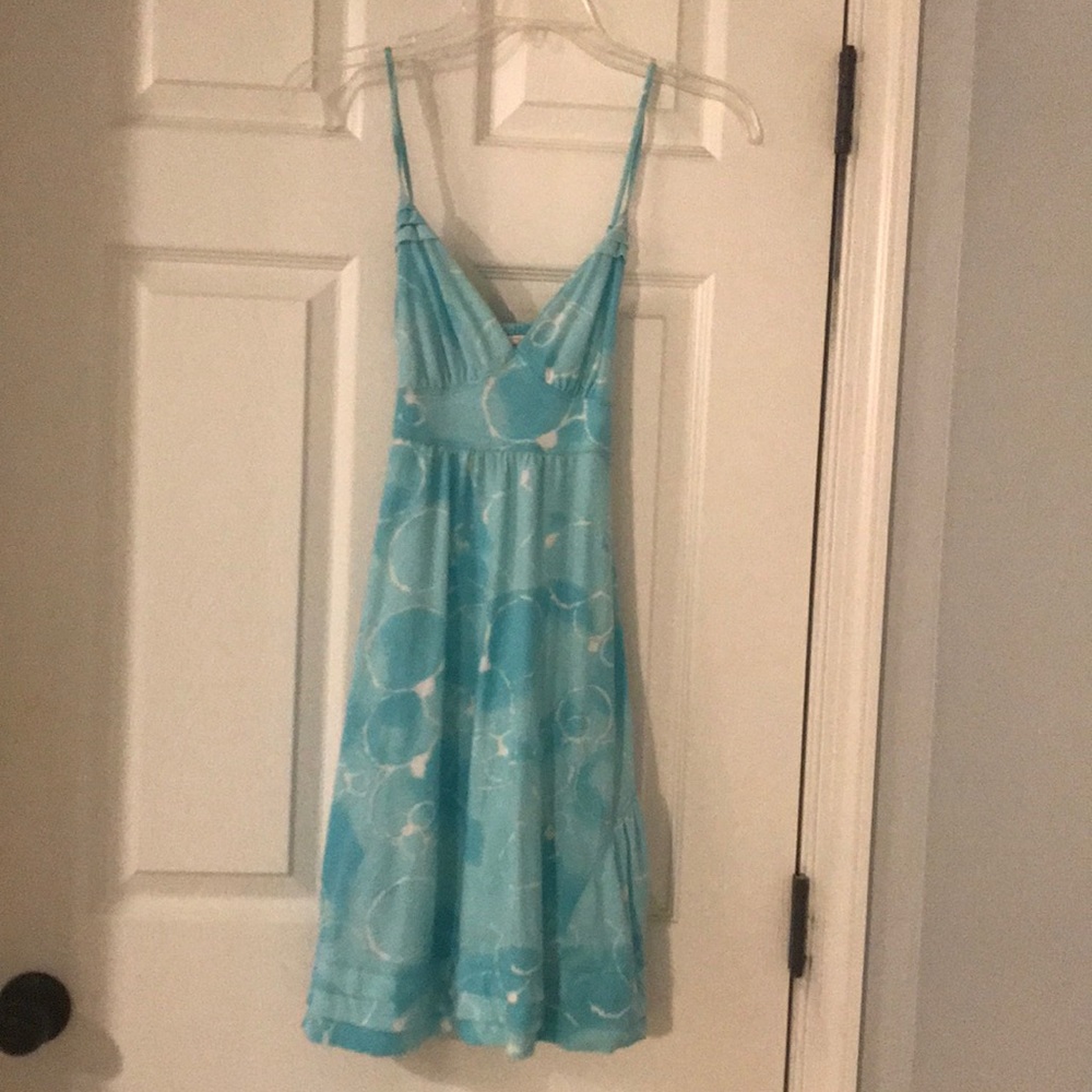 American eagle sun dress/ aqua color
